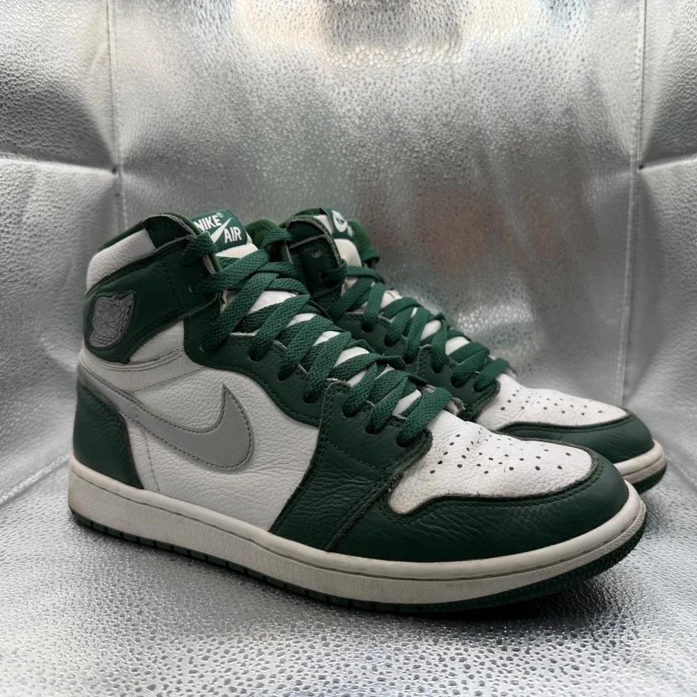 Size 9 Nike Air Jordan 1 Retro High OG Mens Gorge Green Good DZ5485-303 Sneaker
